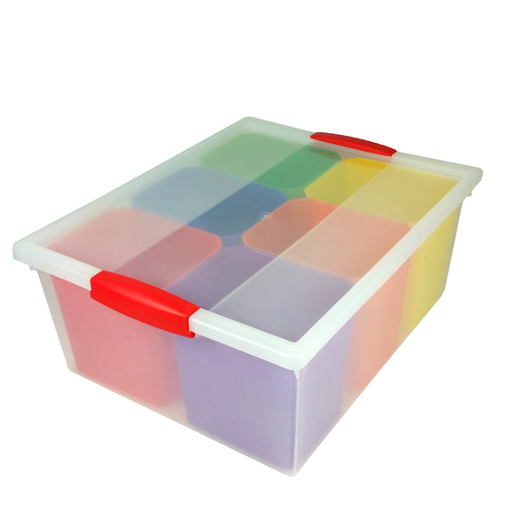 Snap Handle Tote: 12QT with 6 units (set)