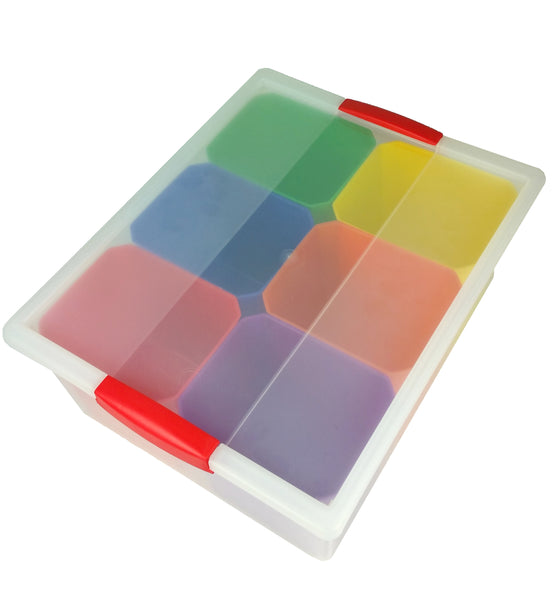 Snap Handle Tote: 12QT with 6 units (set)