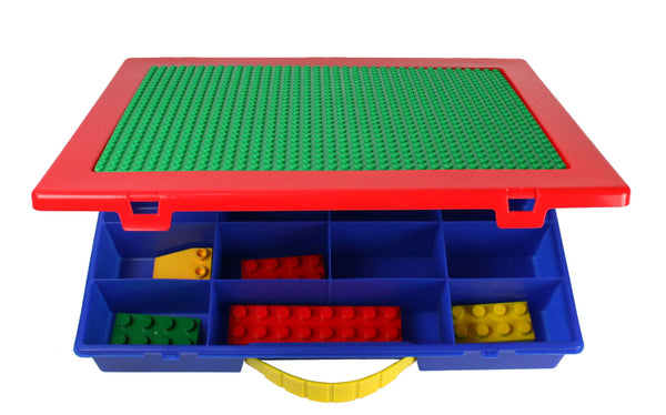Block 'n' Go®: Large Organizer Case with building plate